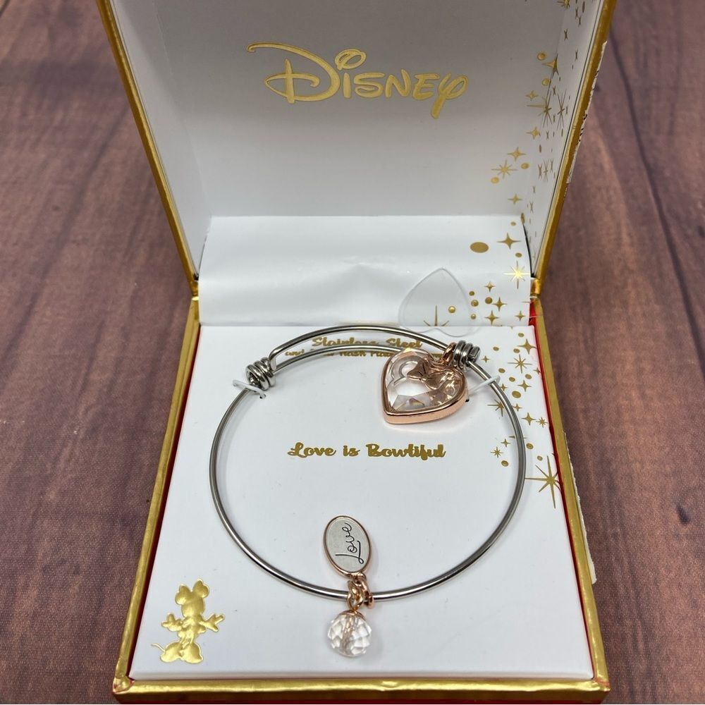 DISNEY SILVER CHARM NECKLACE &O67